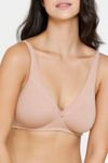 Zivame Double Layered Non Wired Full Coverage Post Breast Surgery Bra - Skin — thumbnail 4